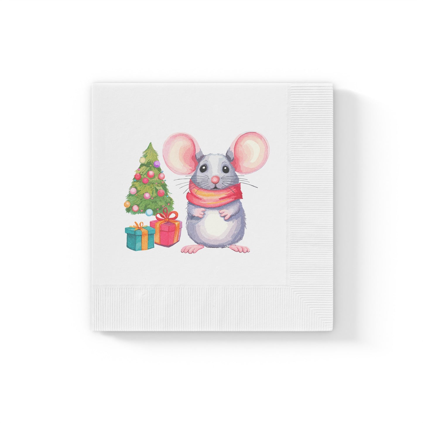 White Coined Napkins