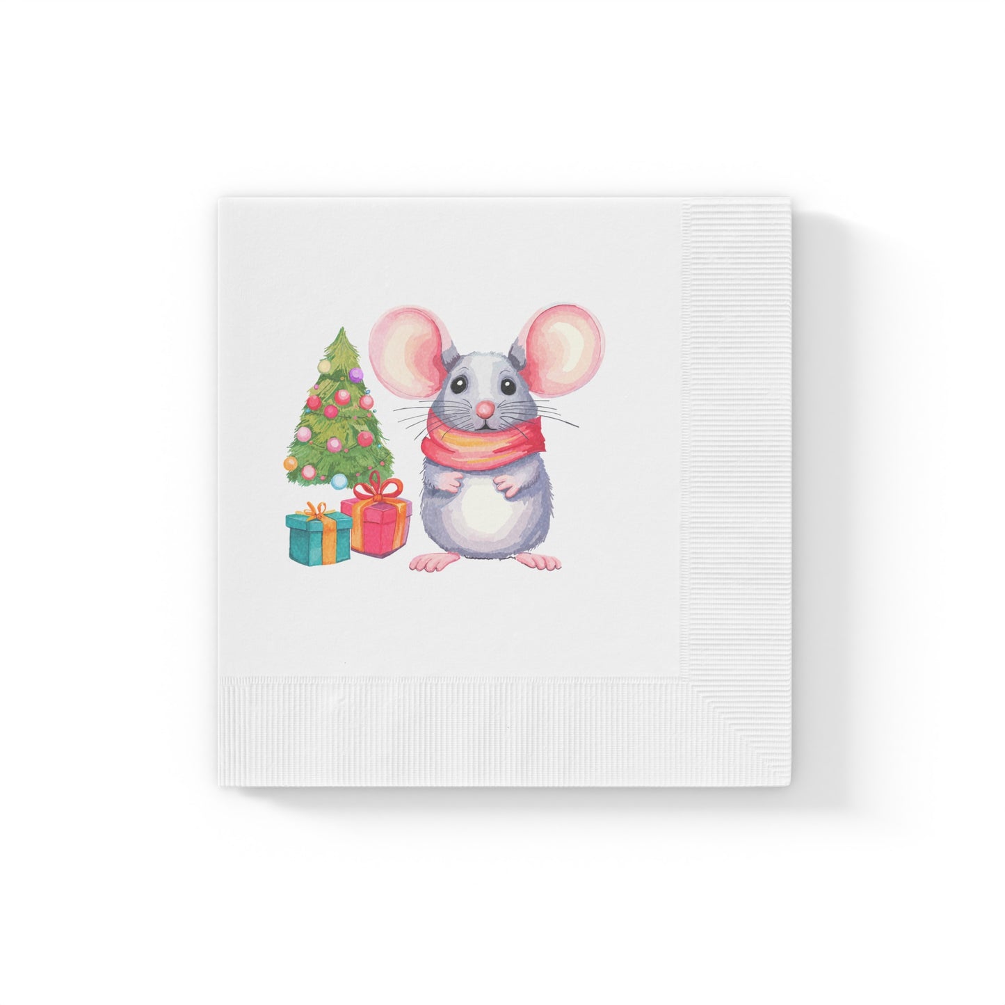 White Coined Napkins