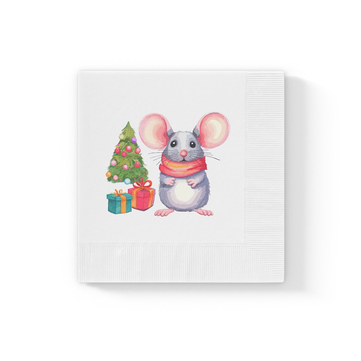 White Coined Napkins