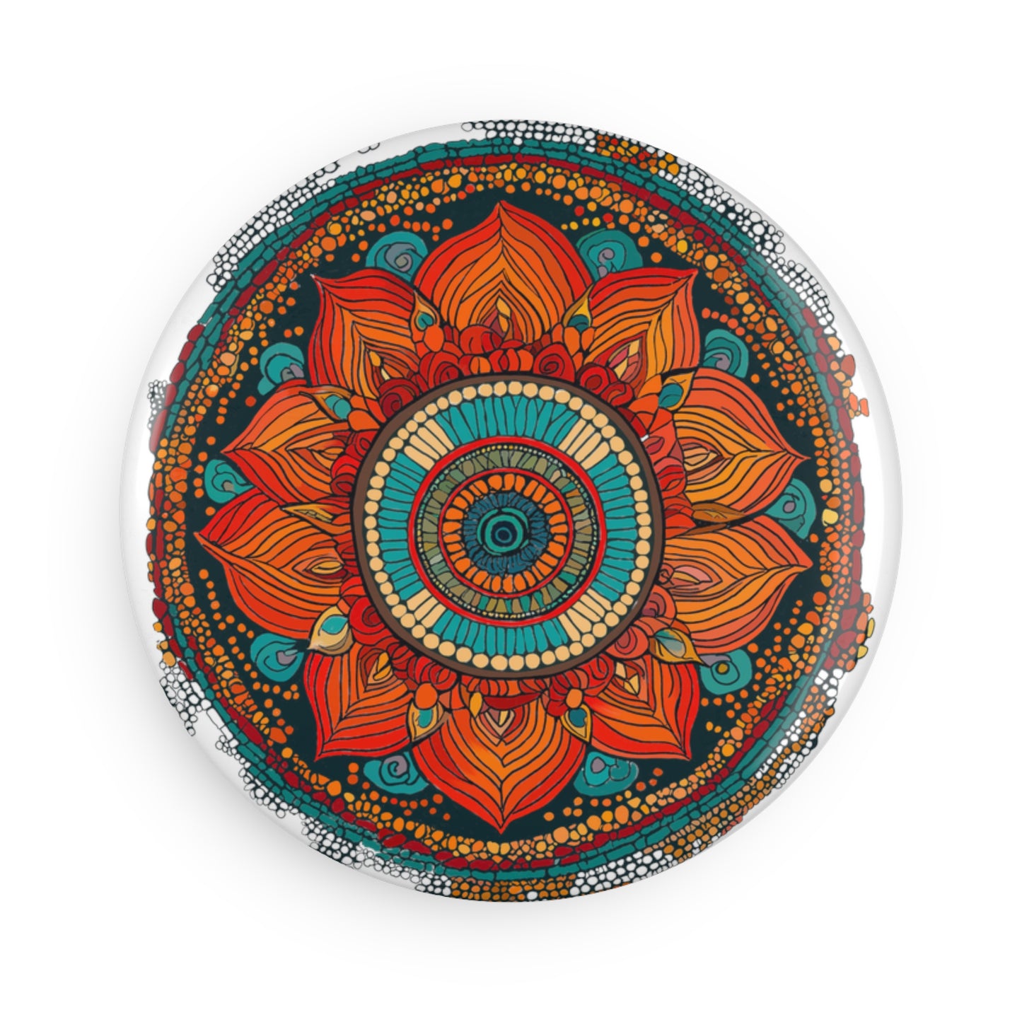 Button Magnet, Round (1 & 10 pcs)