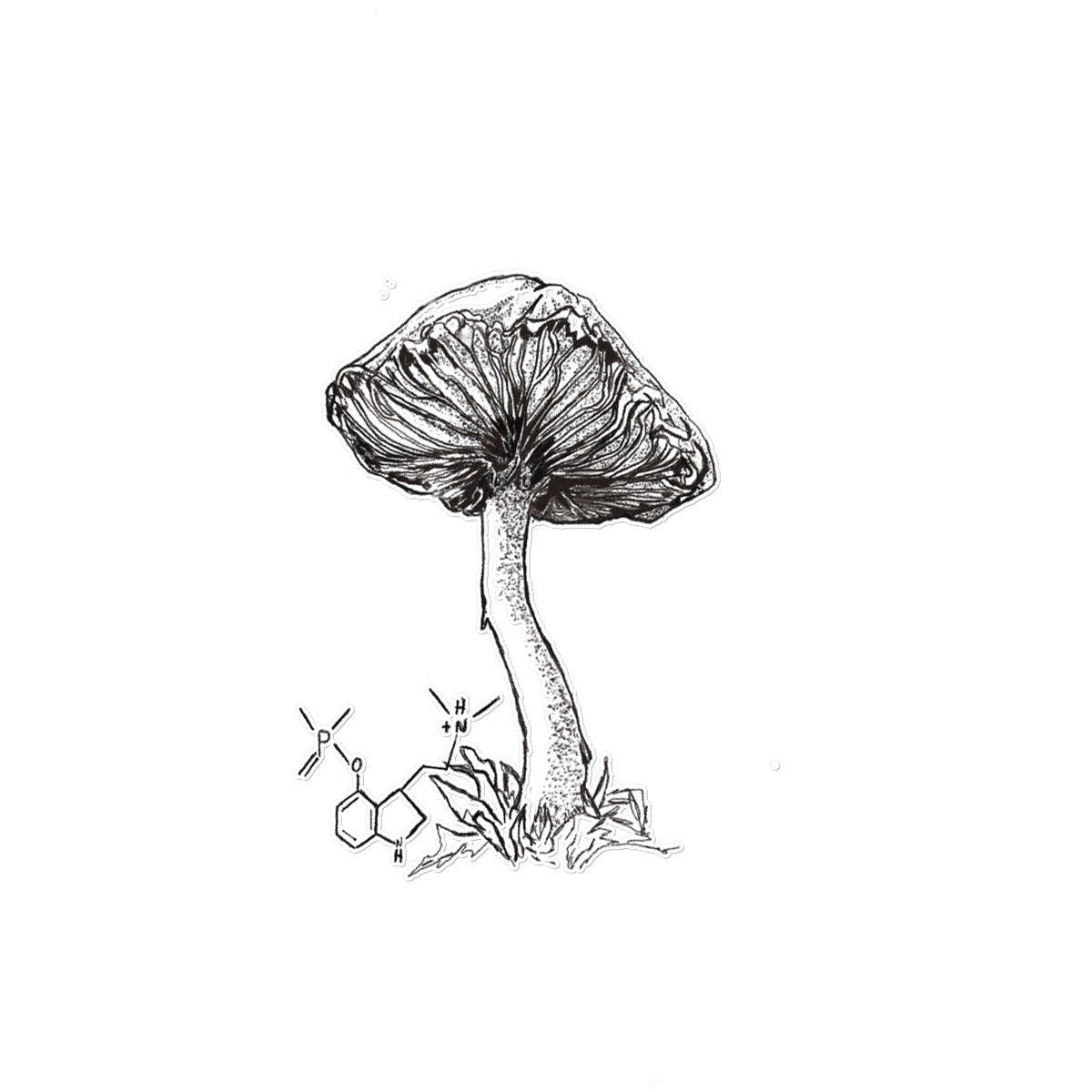 Shroom Temporary Tattoo