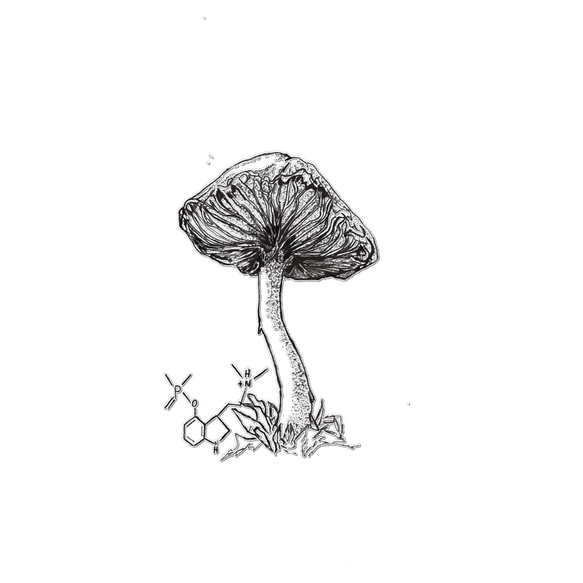 Shroom Temporary Tattoo
