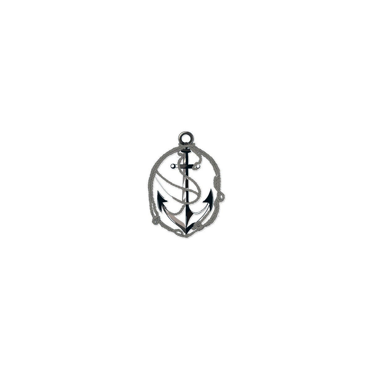 Anchor Temporary Tattoo