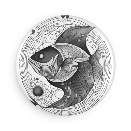 Button Magnet, Round (1 & 10 pcs)