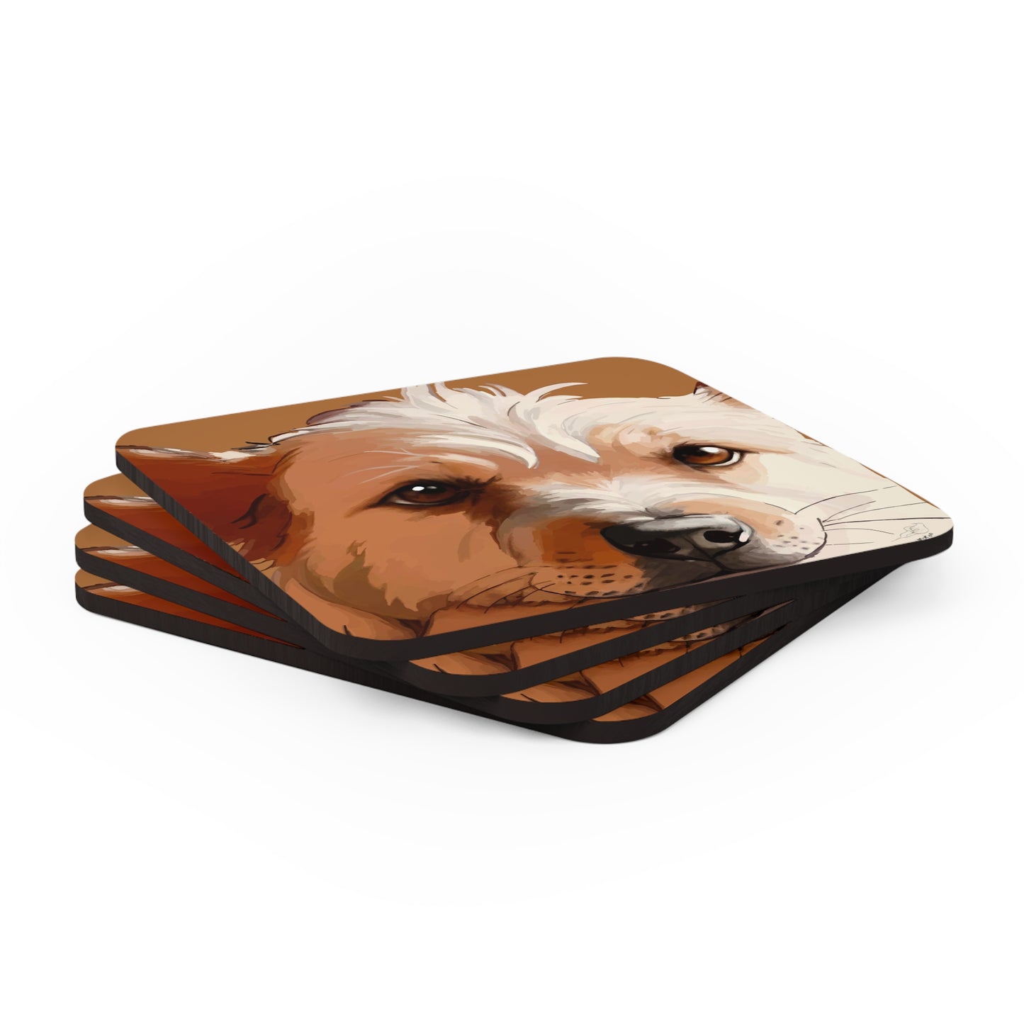 Corkwood Coaster Set