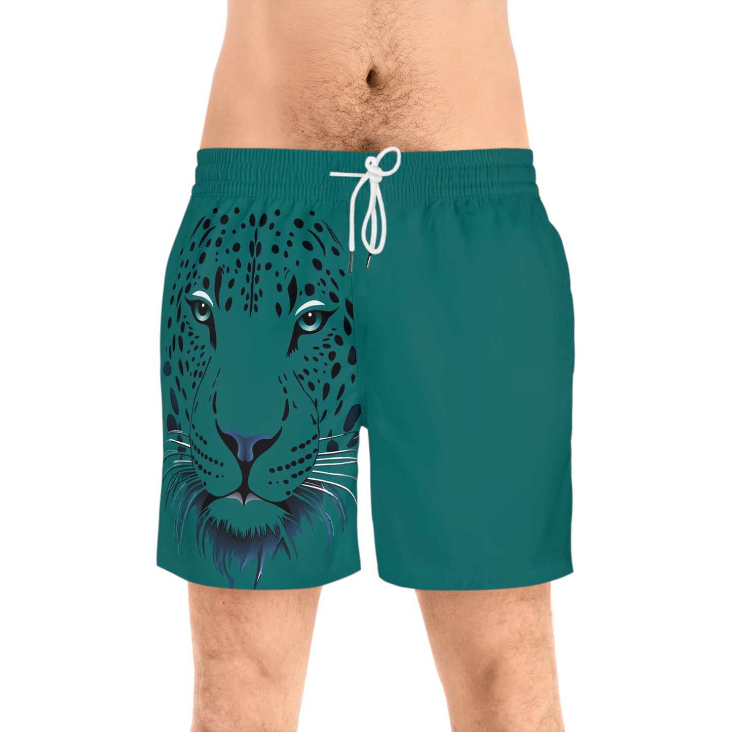 Men's Mid-Length Swim Shorts (AOP)