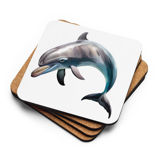 Cork-back coaster