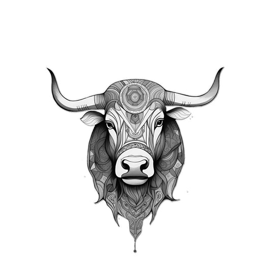 Taurus Temporary Tattoo