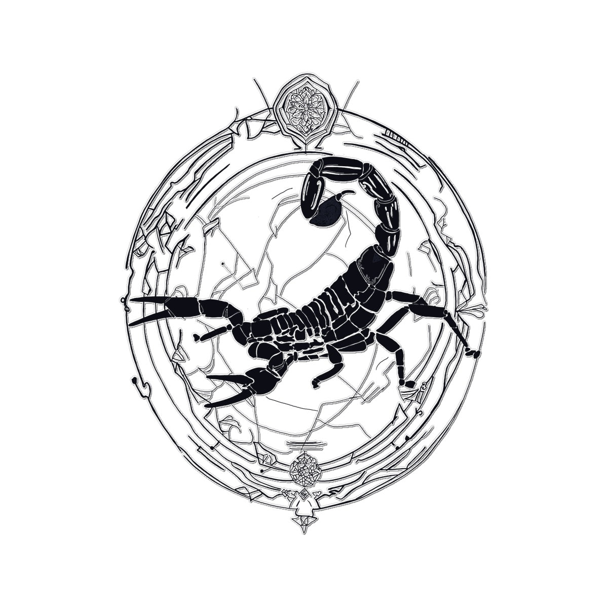 Scorpio Temporary Tattoo