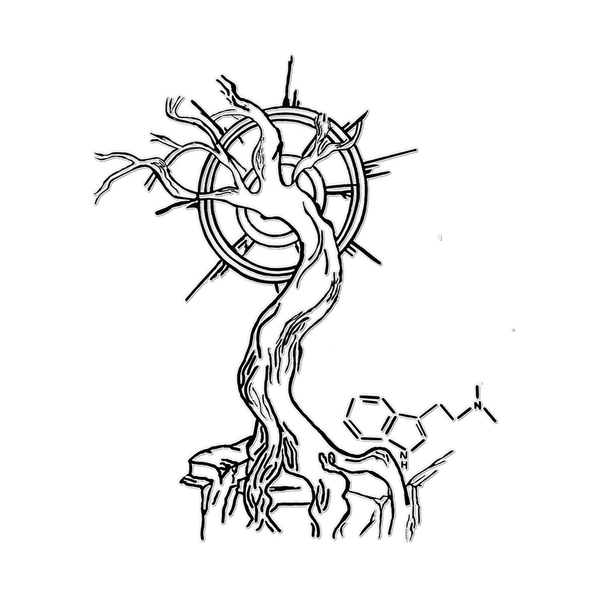 Capi tree  Temporary Tattoo